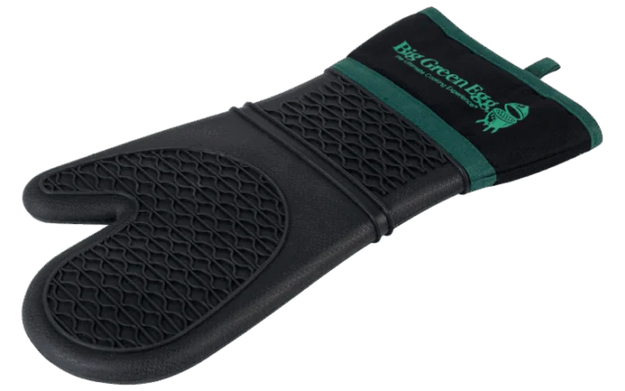 Big green egg Silicoon Barbecue Handschoen - groen
