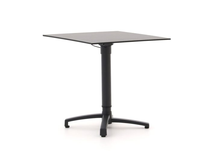 Bellagio tuinmeubelen Canzo klaptafel 70x70x73/109cm verstelbaar – Grijs