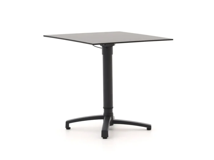 Bellagio tuinmeubelen Canzo klaptafel 70x70x73/109cm verstelbaar - Grijs