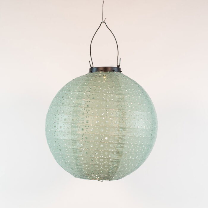Annas collection Solar lampion 25 cm sage groen/marrakesh Anna’s Collection