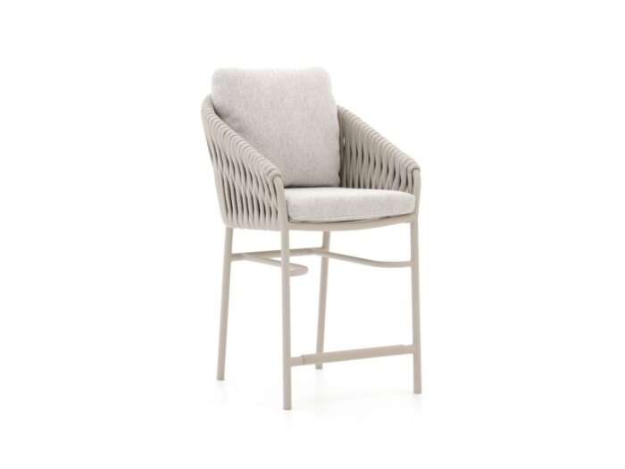 SUNS Nappa low barstoel stapelbaar Laagste prijsgarantie! – Taupe