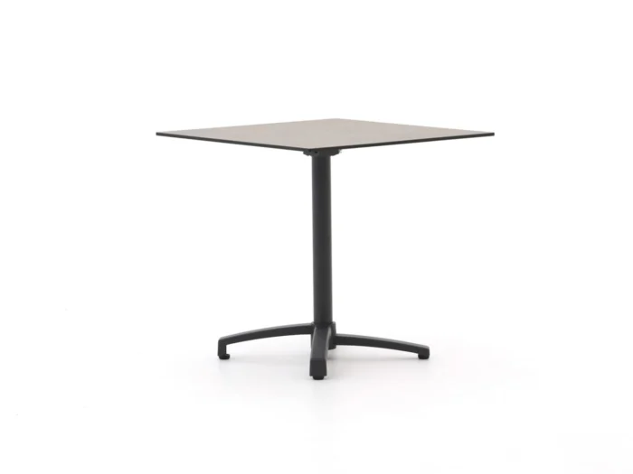 Bellagio tuinmeubelen Canzo klaptafel 80x80x73cm - Grijs