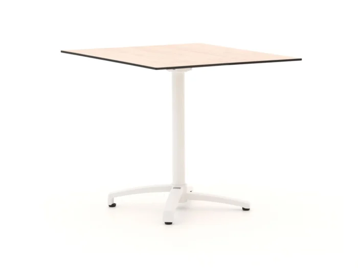 Bellagio tuinmeubelen Canzo klaptafel 80x80x73cm - Wit
