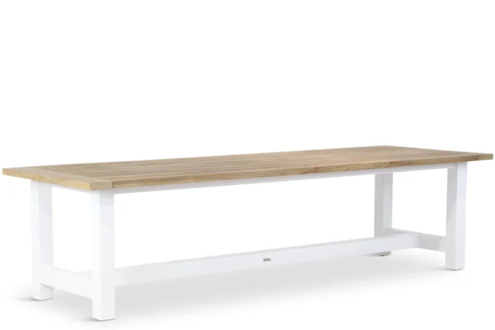 Lifestyle Garden Furniture Los Angeles dining tuintafel 300 x 100 cm - Wit