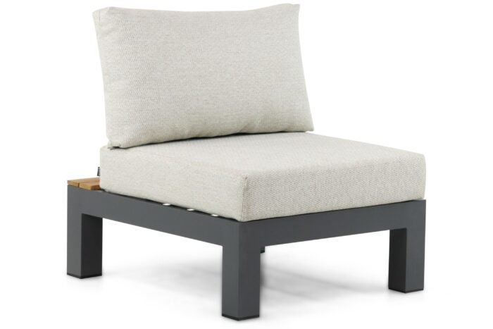 Lifestyle Garden Furniture Vittoria midden module – Grijs-antraciet