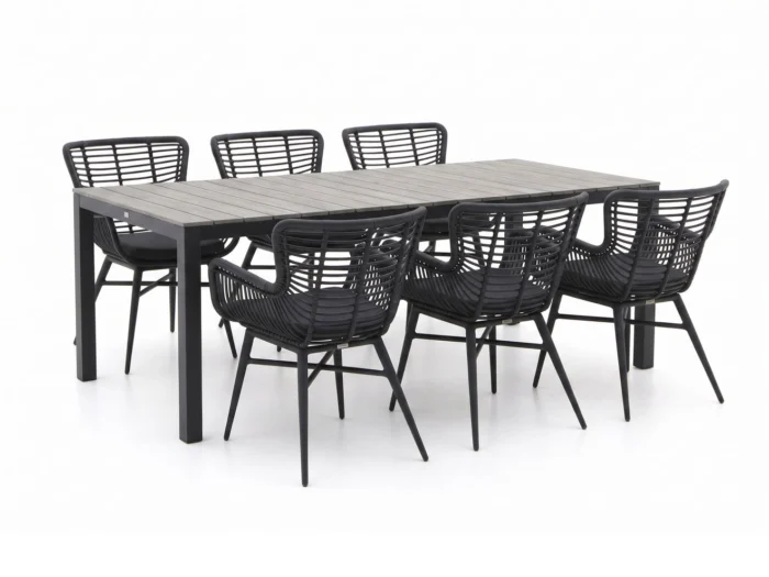 Intenso Furniture Asti/Fidenza 220cm dining tuinset 7-delig