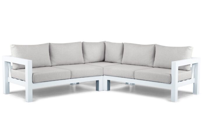 Lifestyle Garden Furniture Luca hoek loungeset 3-delig – Wit