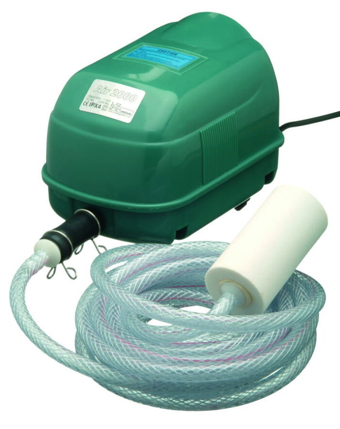 Ubbink Air 2000 indoor beluchtingspomp – groen