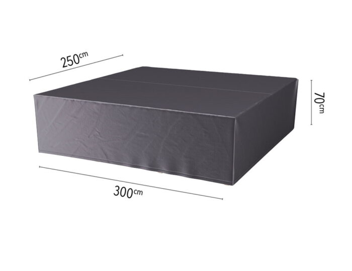 Aerocover Loungesethoes 300x250xH70 cm antraciet – zwart
