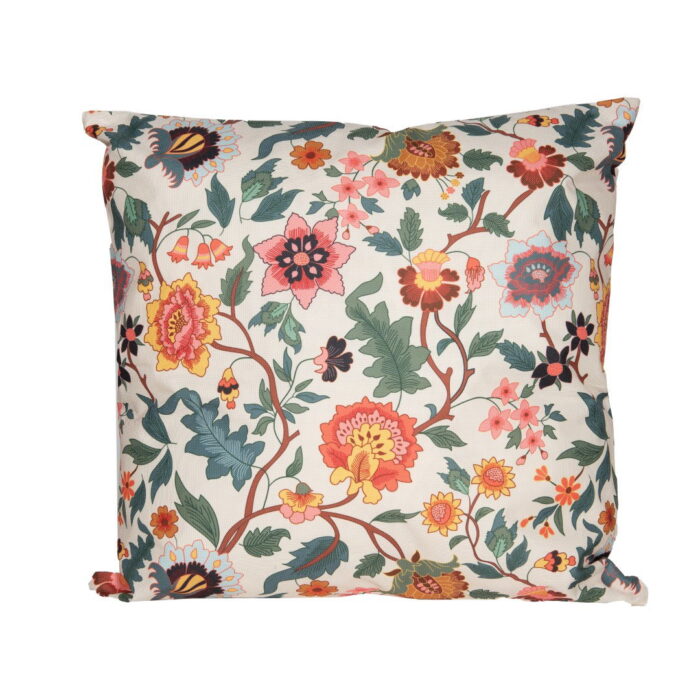 Annas collection Buitenkussen vintage bloemen kleur 60×60 cm Anna’s Collection