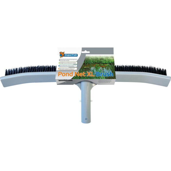 Superfish vijvernet xl borstel 45 cm – zwart