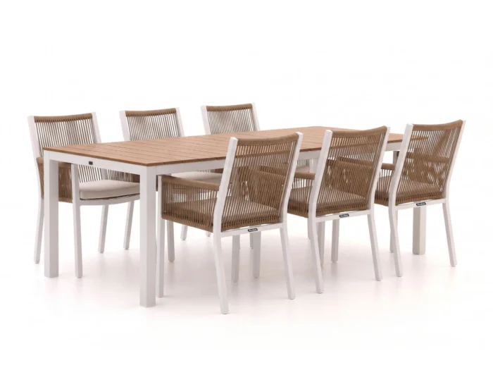 Manifesto Furniture Rivola/Fidenza 220cm dining tuinset 7-delig