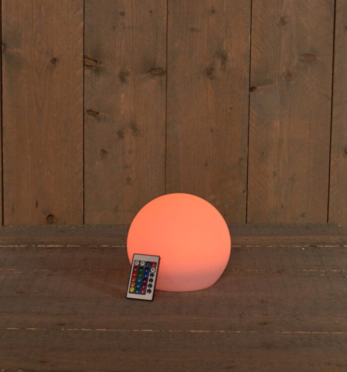Annas collection Solar bal 20 cm rgb led met afstandsbediening Anna’s Collection