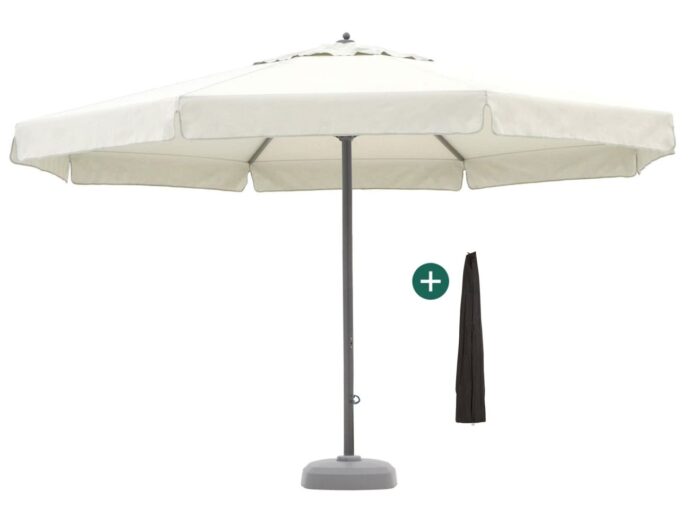 Shadowline Jamaica parasol ø 500cm Laagste prijsgarantie! – Grijs