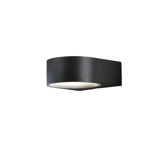Konstsmide Wandlamp teramo e27 17x7cm matzwart