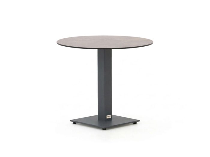 Forza Furniture Forza Orta tuintafel ø80cm (h:73cm) Laagste prijsgarantie! – Grijs