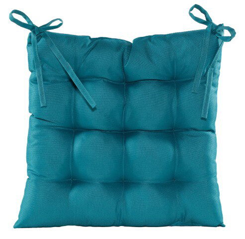 Annas collection Stoelkussen gewatteerd 38x38cm petrol Anna’s Collection – rood