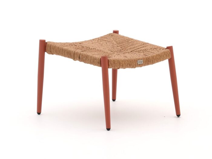 Bellagio tuinmeubelen Bellagio Cino lounge voetenbank 55x55cm Laagste prijsgarantie! – Rood