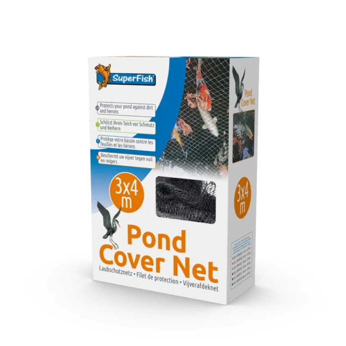 Superfish Vijverafdeknet 3 X 4 M 10 Pinnen vijver