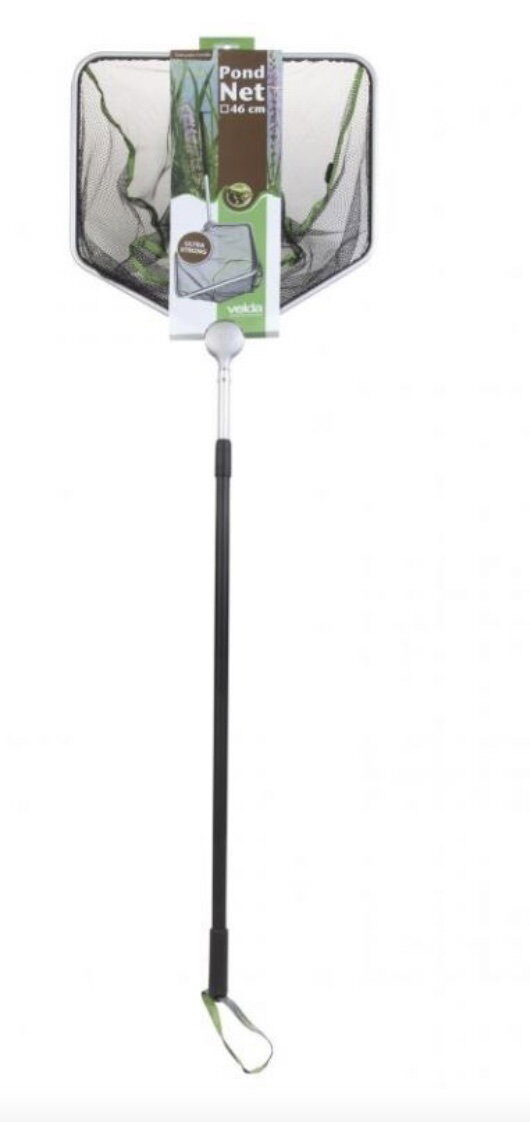 Velda Pond Net vierkant 46 cm met Telesc. vijveraccesoires – zwart