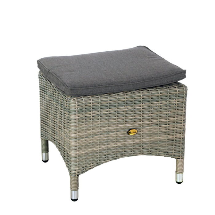 Oosterik home Hocker Kingston Chocolate Taupe – bruin