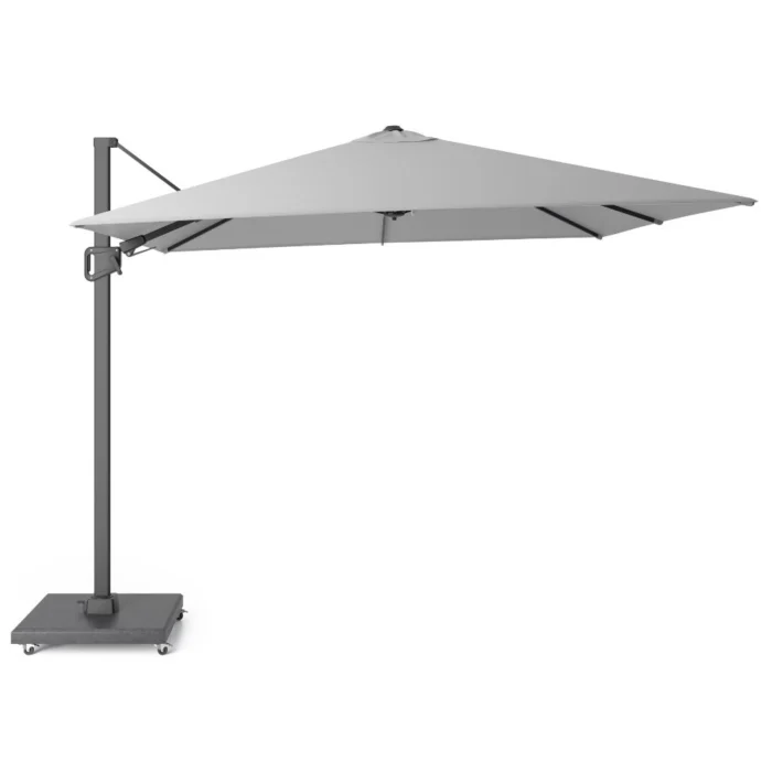 LUX outdoor living Milano T² zweefparasol | 300x300cm | Light Grey