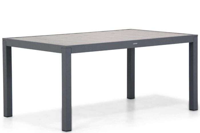 Lifestyle Garden Furniture Residence dining tuintafel 164 x 94 cm – Grijs-antraciet