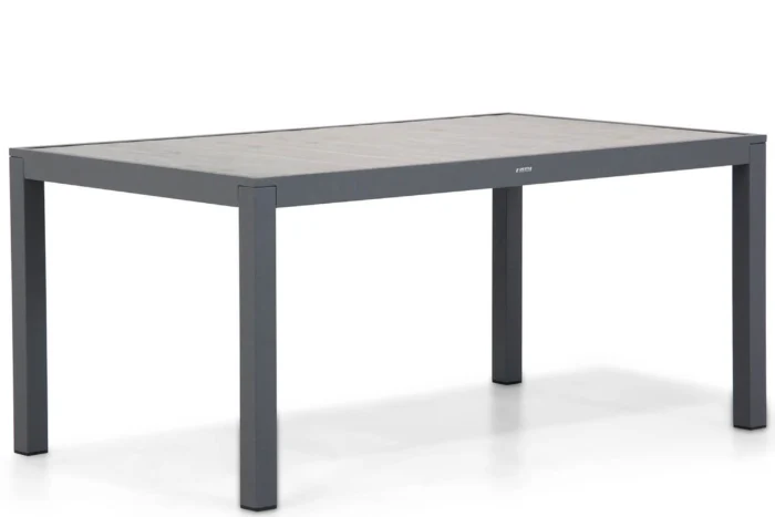 Lifestyle Garden Furniture Residence dining tuintafel 164 x 94 cm - Grijs-antraciet