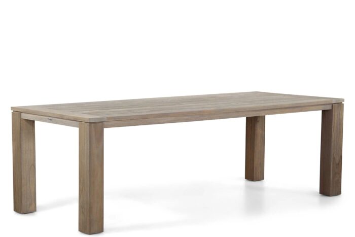 Garden Collections Brighton dining tuintafel 240 x 100 cm – Old teak greywash