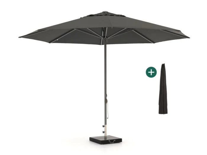 Shadowline Cuba parasol ø 400cm - Zwart