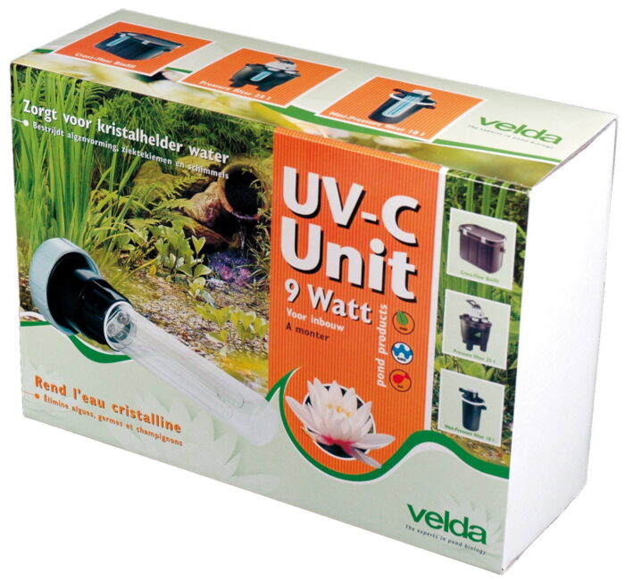 Velda UV-C Unit 9 watt voor CC 10-25-CROSS-FB – Zie Foto