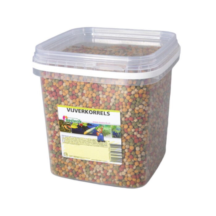 Suren collection Vijverkorrels 3 mm 2,5 liter voer – Zie Foto