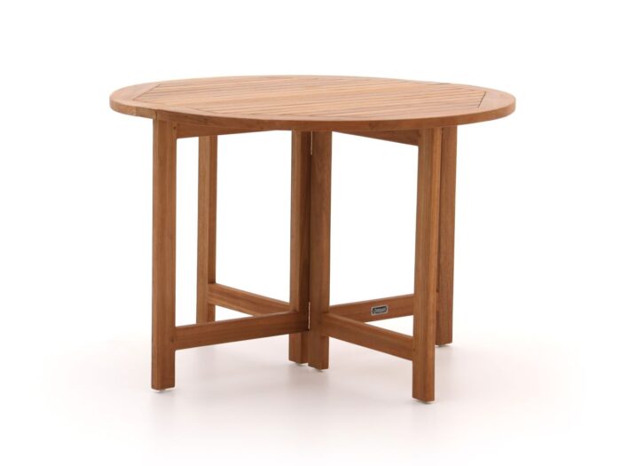 Bellagio tuinmeubelen Sunyard Butterfly klaptafel ø 110cm (h:75cm) Laagste prijsgarantie! – Bruin