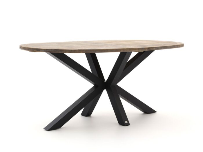 ROUGH Furniture ROUGH-Y Ellips high dining tuintafel 240x120cm Laagste prijsgarantie! – Bruin