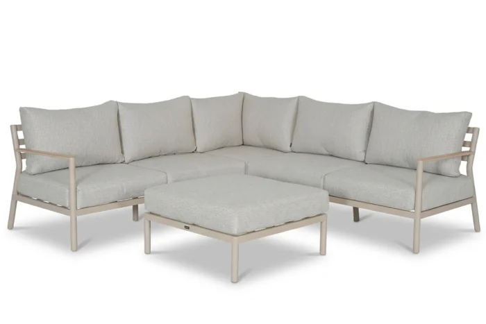 Lifestyle Garden Furniture Verano hoek loungeset 3 delig - Zand/Beige