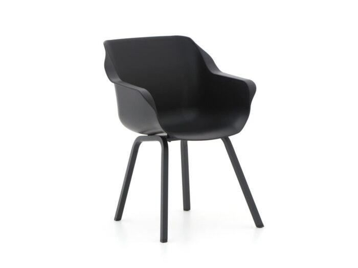 Hartman tuinmeubelen Hartman Sophie Element dining tuinstoel Laagste prijsgarantie! – Zwart