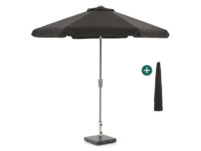 Shadowline Aruba parasol ø 250cm Laagste prijsgarantie! – Zwart