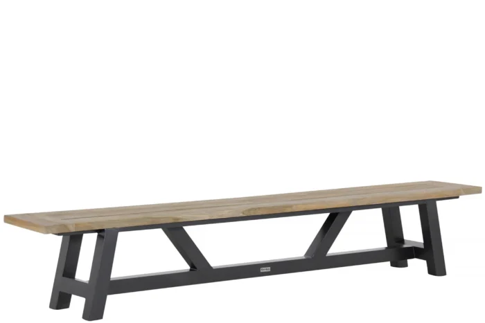 Lifestyle Garden Furniture Trente picknickbank 260 cm - Grijs-antraciet
