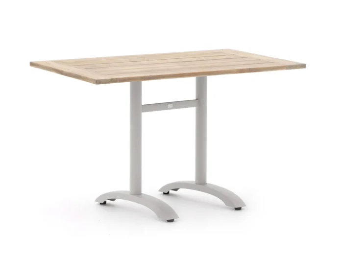 Bellagio tuinmeubelen Lisio tuintafel 120x70x75cm - Wit