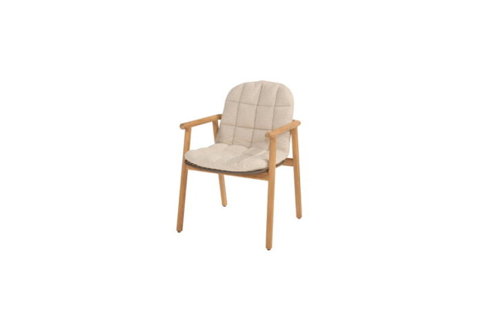 4so Samos dining stoel terre teak – beige