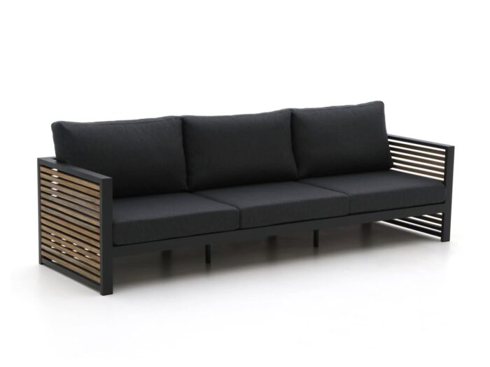 Bellagio tuinmeubelen Bellagio Cadora lounge tuinbank 3-zits 252cm Laagste prijsgarantie! – Grijs