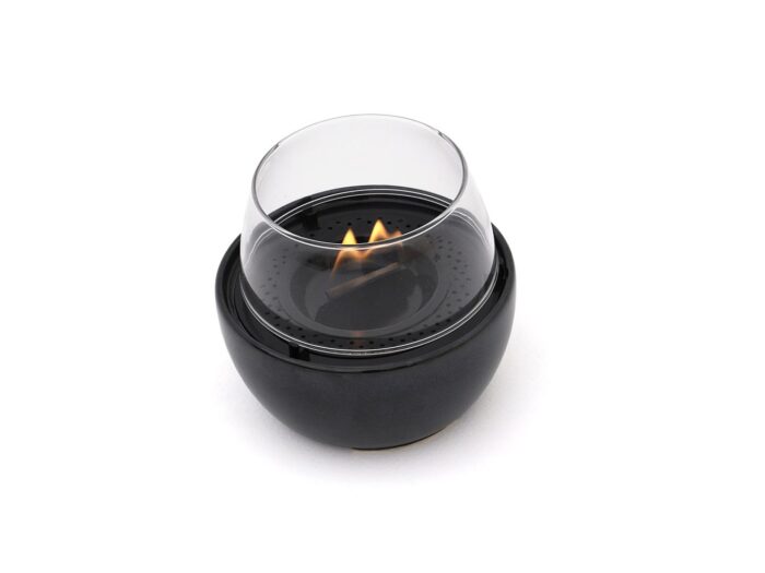Tenderflame Tulip 14 tafelhaard ø14,1cm (h:12,5cm) Laagste prijsgarantie! – Zwart