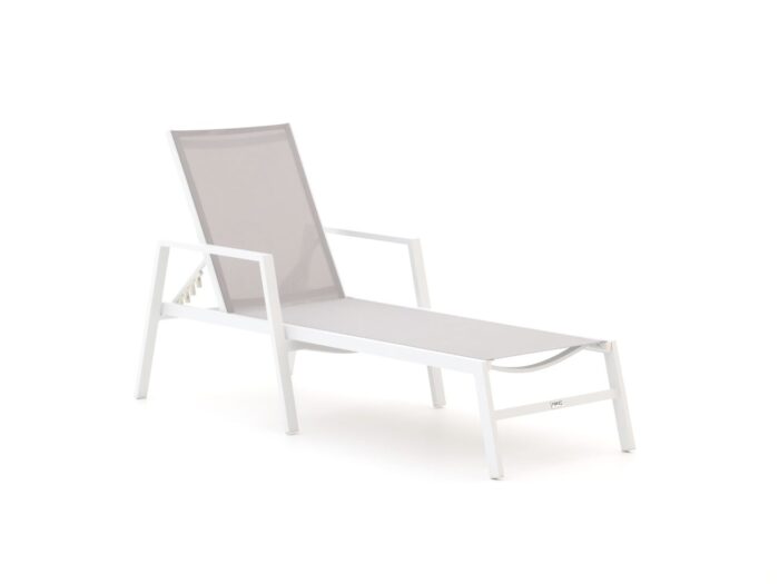 Forza Furniture Forza Sarona ligbed stapelbaar Laagste prijsgarantie! – Wit