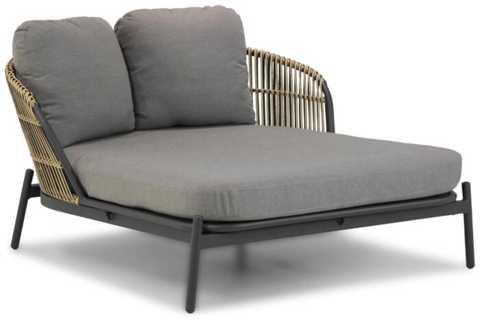 Coco Nathan daybed – Taupe-naturel-bruin