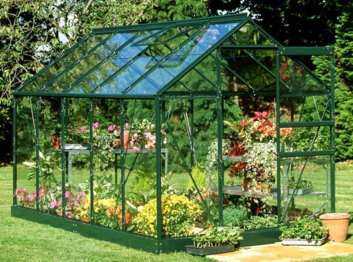 Royal well Tuinkas Popular 106 groen gecoat van veiligheidsglas 3mm – tweekleurig