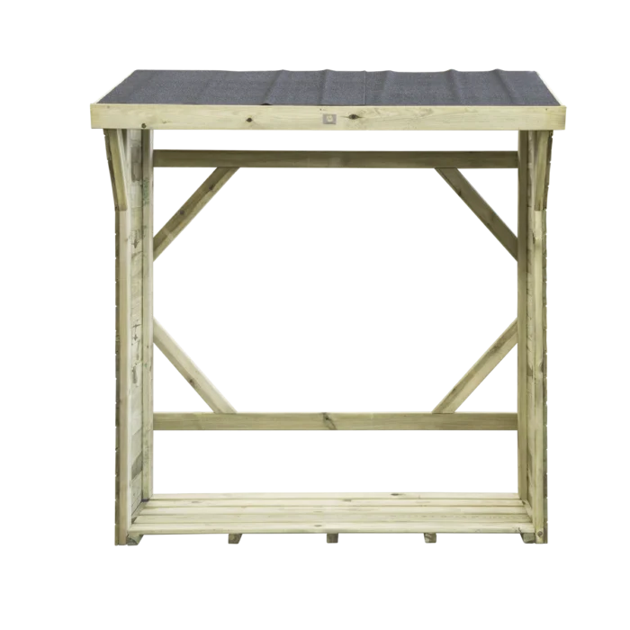 Houtberging haardhoutberging haardhout 180x74x174cm