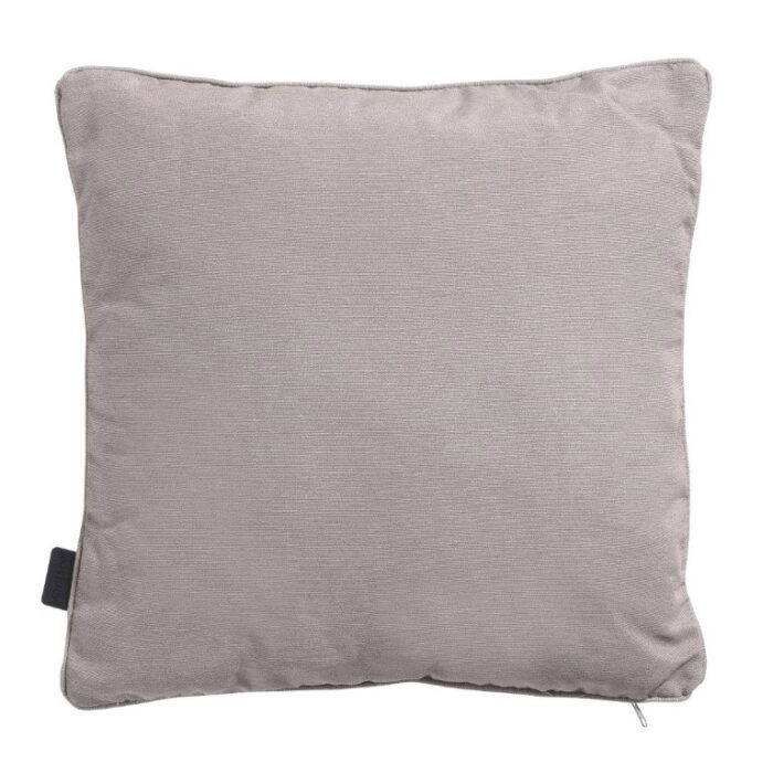 Madison Sierkussen met bies Panama taupe 45 cm x 45 cm – bruin