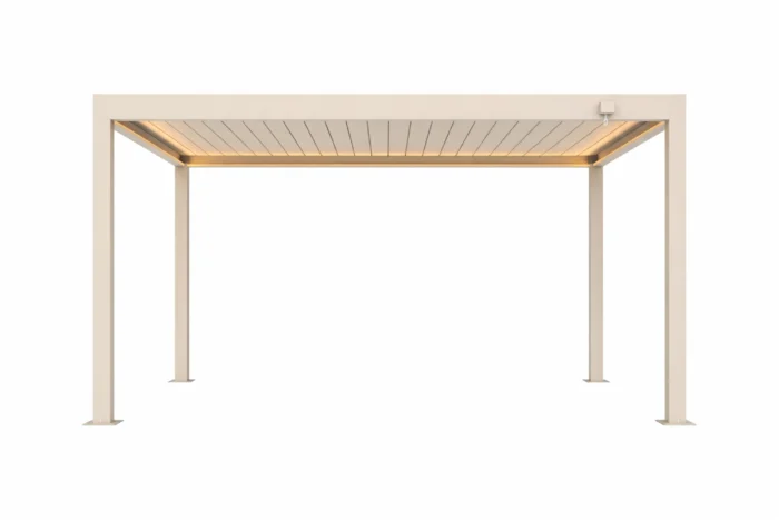 Camello Ventura pergola 300x400 cm loft - Taupe-naturel-bruin