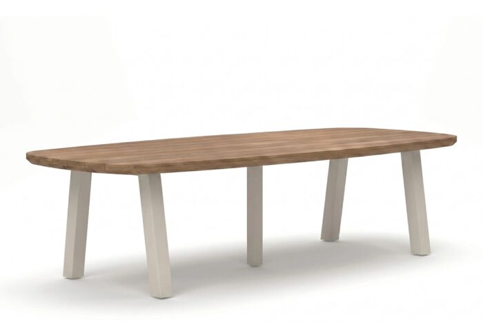 Lifestyle Garden Furniture Falcon/Glasgow dining tuintafel 300 x 100 cm loft – Zand/Beige