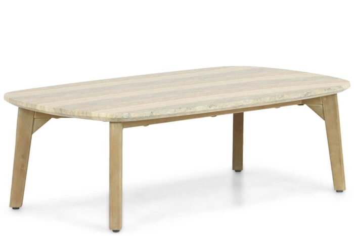 Coco Almeria loungetafel 120 x 70 cm – Naturel teak